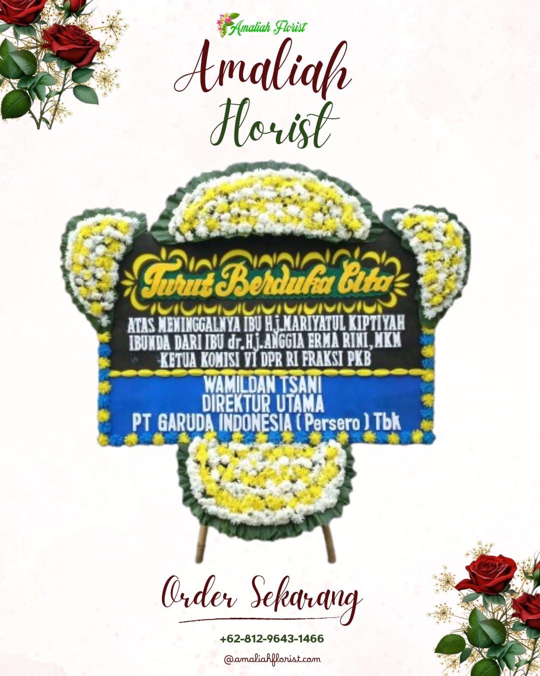 Papan Bunga Duka Imogiri